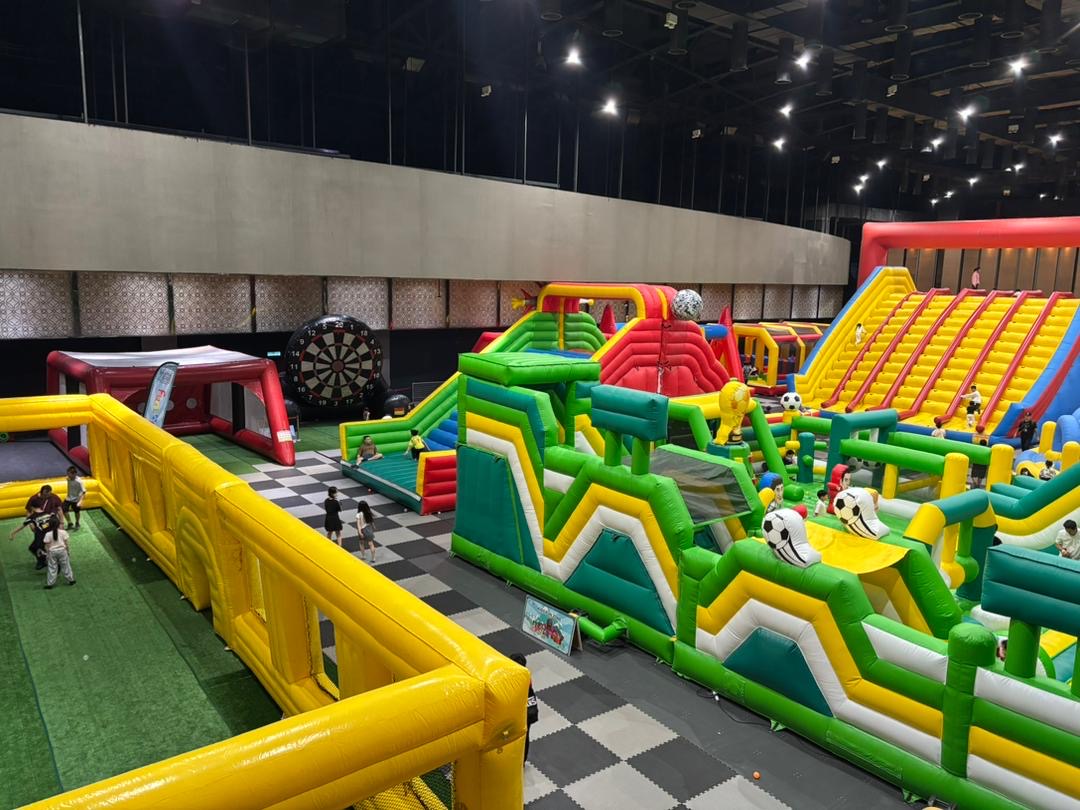 A whole world of inflatable attractions