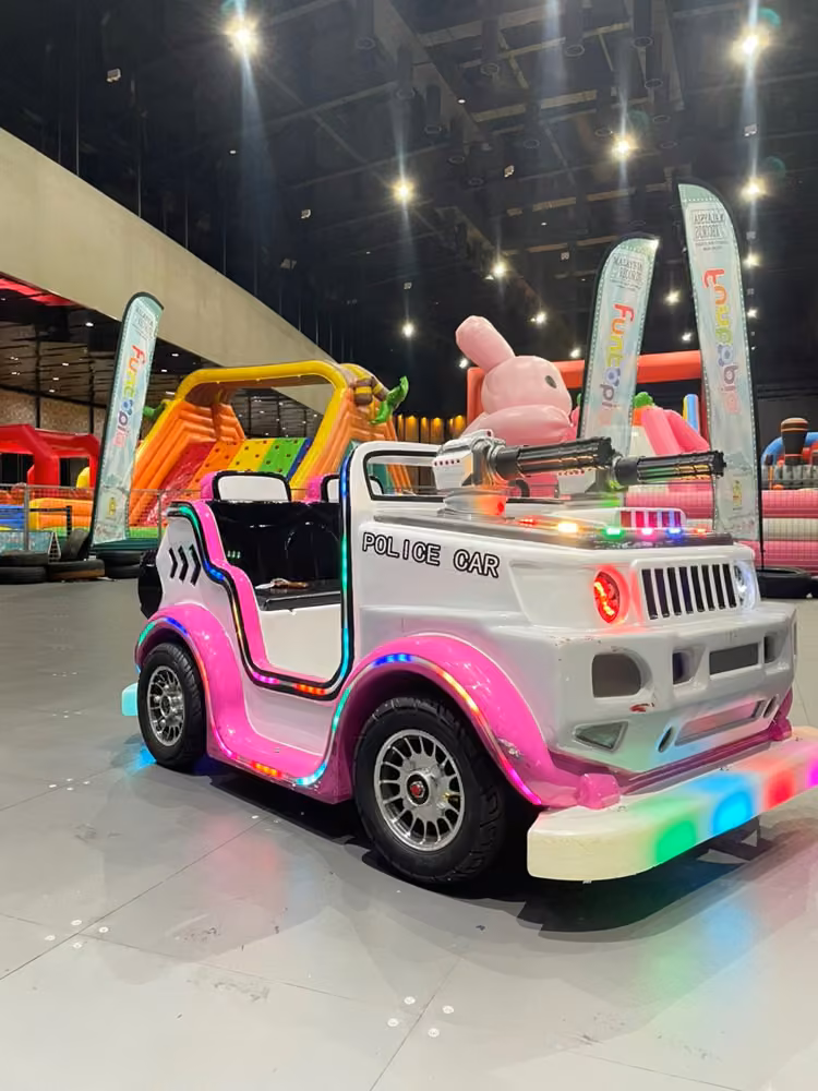 LED Police Car Rides