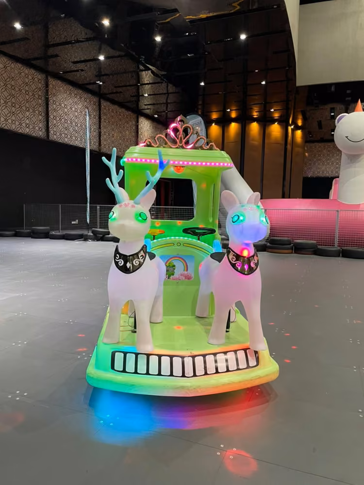 LED Deer Kiddie Rides